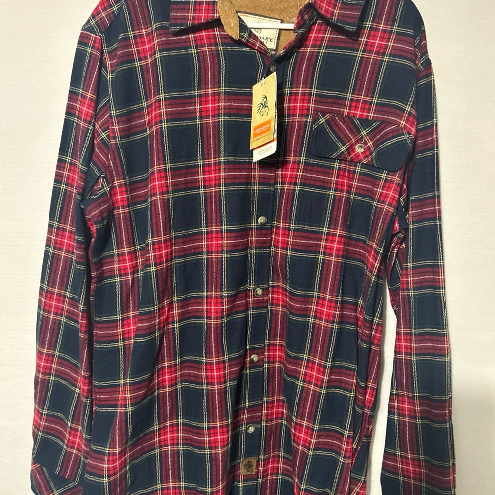 Legendary Whitetails Flannel Casual Button Down Shirt